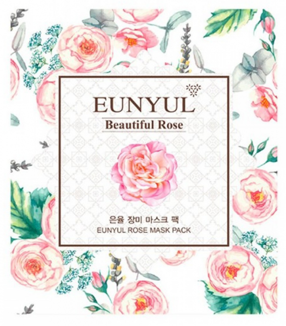 EUNYUL Rose Mask Pack Маска для лица с экстрактом розы, 30 мл