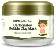 Bioaqua Carbonated Bubble Clay Mask Очищающая пузырьковая маска для лица, 100 г Bioaqua Carbonated Bubble Clay Mask Очищающая пузырьковая маска для лица, 100 г