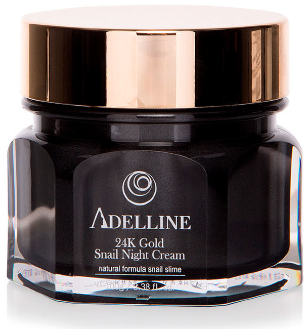 Adelline 24K Gold Snail Night Cream Ночной крем для лица, 100 г