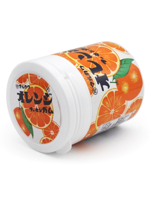 MARUKAWA Жевательная резинка Апельсин (банка) Orange Bottle Gum, 130 г MARUKAWA Жевательная резинка Апельсин (банка) Orange Bottle Gum, 130 г