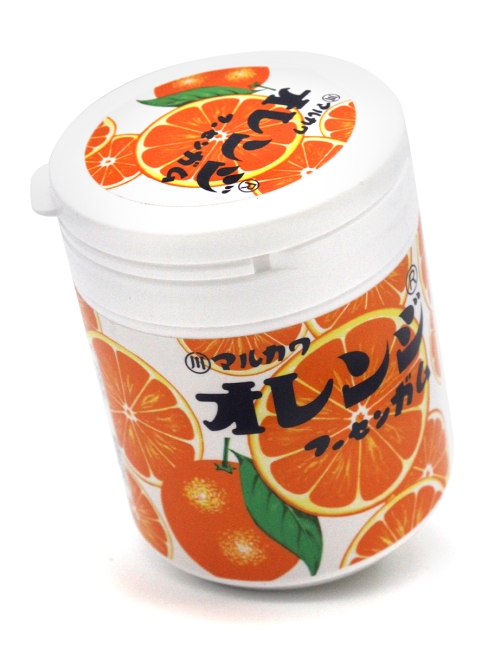 MARUKAWA Жевательная резинка Апельсин (банка) Orange Bottle Gum, 130 г MARUKAWA Жевательная резинка Апельсин (банка) Orange Bottle Gum, 130 г