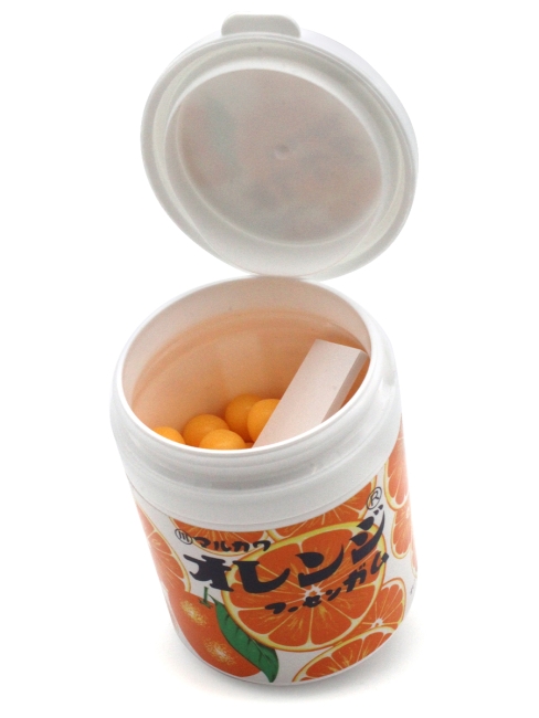 MARUKAWA Жевательная резинка Апельсин (банка) Orange Bottle Gum, 130 г MARUKAWA Жевательная резинка Апельсин (банка) Orange Bottle Gum, 130 г