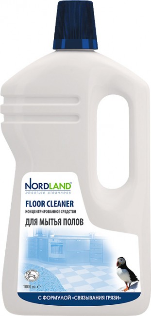 Nordland Средство концентрат для мытья полов с формулой Связывания грязи, 1 л Nordland Средство концентрат для мытья полов с формулой Связывания грязи, 1 л