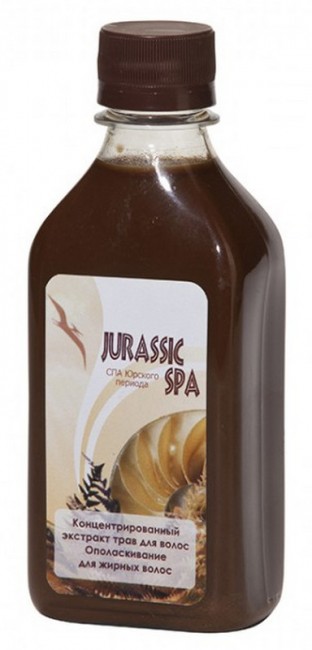Jurassic Spa Концентрированный экстракт трав для жирных волос, 250 мл
