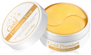 Secret Key Gold Premium First Eye Patch Патчи для глаз с золотом, 60 шт Secret Key Gold Premium First Eye Patch Патчи для глаз с золотом, 60 шт