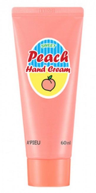 A'PIEU Peach Hand Cream Крем для рук с экстрактом персика, 60 мл