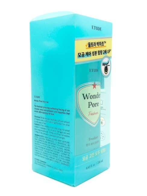 ETUDE Тоник для очищения пор Wonder Pore Freshner Ultra Mint Vinegar, 250 мл ETUDE Тоник для очищения пор Wonder Pore Freshner Ultra Mint Vinegar, 250 мл