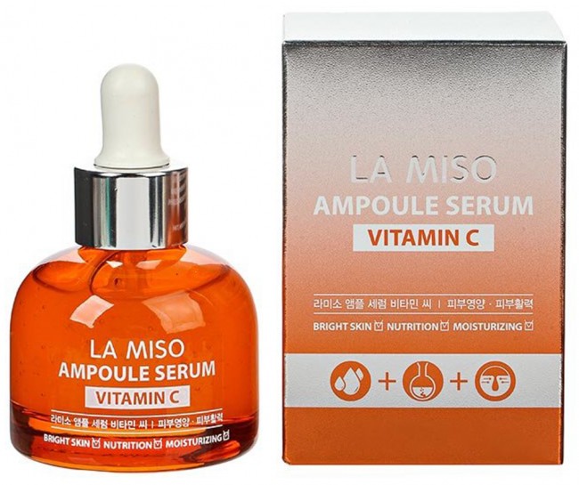 LA MISO Ampoule Serum Vitamin C Сыворотка ампульная с витамином С, 35 мл LA MISO Ampoule Serum Vitamin C Сыворотка ампульная с витамином С, 35 мл