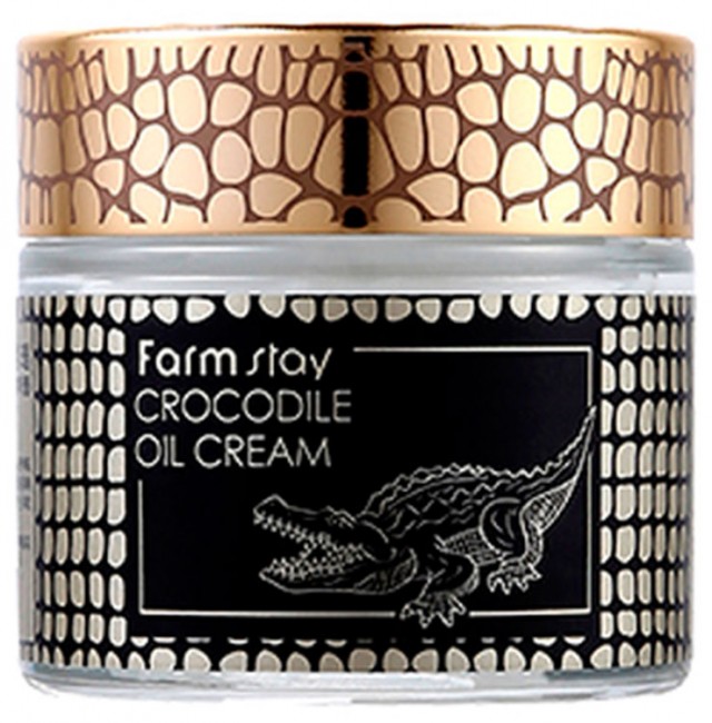 FarmStay Crocodile Oil Cream Питательный крем с жиром крокодила, 70 г FarmStay Crocodile Oil Cream Питательный крем с жиром крокодила, 70 г