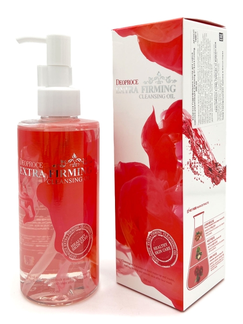Deoproce Гидрофильное масло для снятия макияжа укрепляющее Extra Firming Cleansing Oil, 200 мл Deoproce Гидрофильное масло для снятия макияжа укрепляющее Extra Firming Cleansing Oil, 200 мл