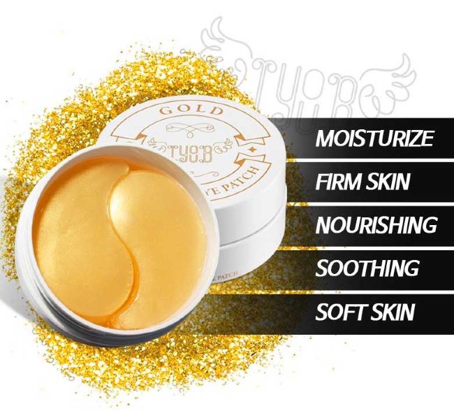 IYOUB Gold Hydrogel Eye Patch Гидрогелевые патчи с Золотом, 60 шт