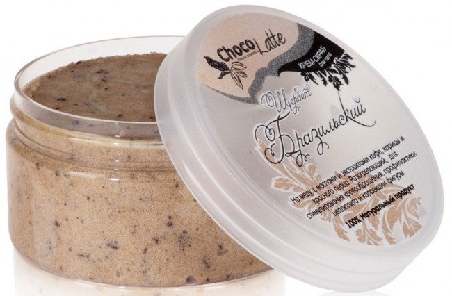 ChocoLatte Крем-скраб для тела Щербет Бразильский, 300 г ChocoLatte Крем-скраб для тела Щербет Бразильский, 300 г