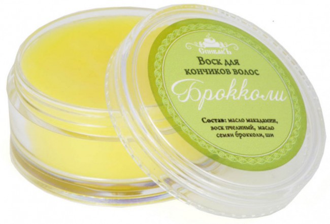 СпивакЪ Воск для кончиков волос Брокколи, 15 г