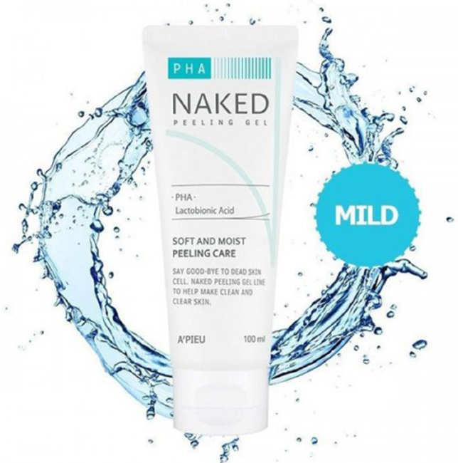 A'Pieu Naked Peeling Gel PHA Очищающий пилинг-гель с PHA-кислотами, 100 мл