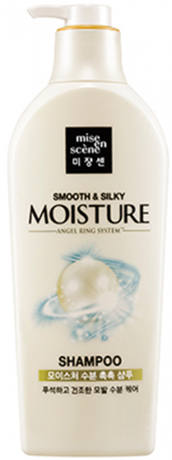 Mise en Scene Pearl Smooth & Silky Moisture Shampoo Увлажняющий шампунь для блеска волос, 780 мл