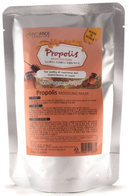 Inoface Propolis Modeling Mask Альгинатная маска "Прополис", 200 г Inoface Propolis Modeling Mask Альгинатная маска "Прополис", 200 г