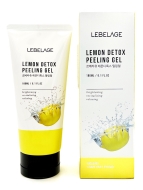 Lebelage Отшелушивающий гель с экстрактом лимона Lemon Detox Peeling Gel, 180 мл