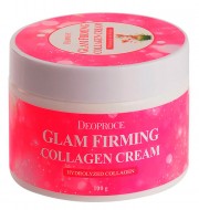 Deoproce Moisture Glam Firming Collagen Cream Подтягивающий крем для лица на основе свиного коллагена, 100 г