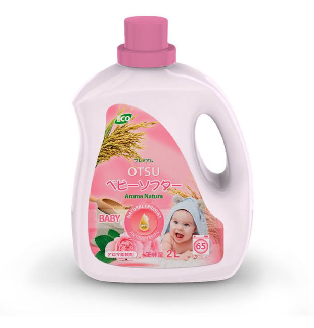 Otsu Кондиционер для детского белья с ароматом Жевательная резинка, 2 л Otsu Кондиционер для детского белья с ароматом Жевательная резинка, 2 л