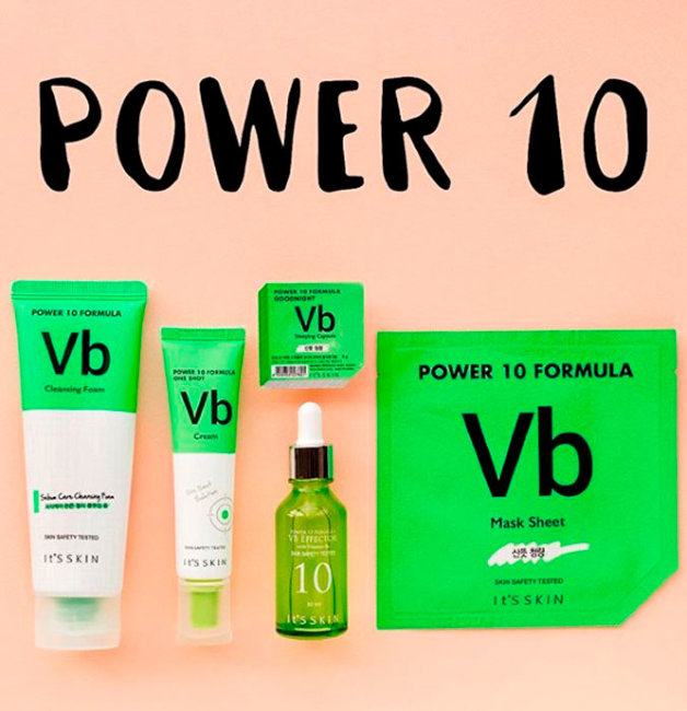 It’s Skin Power 10 Formula VB Effector Успокаивающая сыворотка для лица с витамином В6, 30 мл