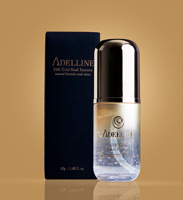 Adelline 24K Gold Snail Essence Сыворотка для лица, 50 г