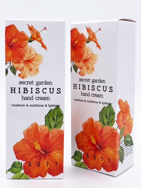 Jigott Комплект кремов для рук с экстрактом Гибискуса Secret Garden Hibiscus Hand Cream, 2 шт * 100 мл Jigott Комплект кремов для рук с экстрактом Гибискуса Secret Garden Hibiscus Hand Cream, 2 шт * 100 мл