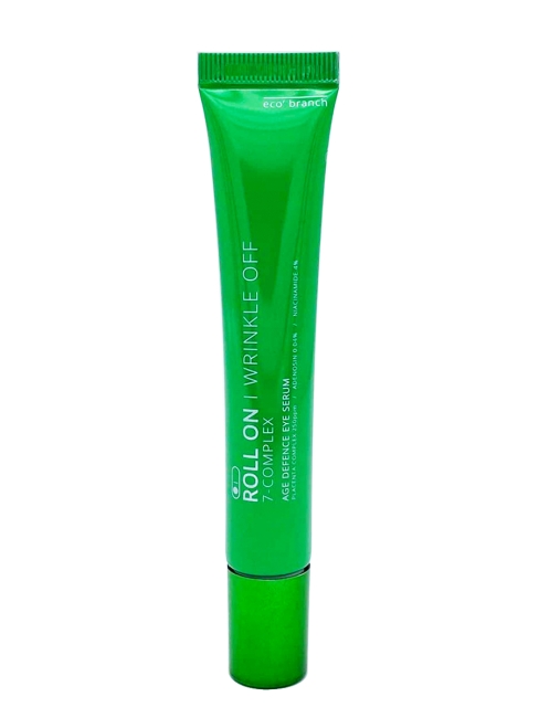 Eco Branch Сыворотка-роллер для кожи вокруг глаз с Плацентой Roll On Wrinkle Off 7-Complex Age Defence Eye Serum Placenta Complex, 25 мл Eco Branch Сыворотка-роллер для кожи вокруг глаз с Плацентой Roll On Wrinkle Off 7-Complex Age Defence Eye Serum Placenta Complex, 25 мл