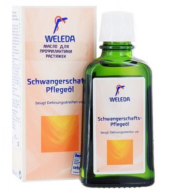 Weleda Масло для профилактики растяжек, 100 мл