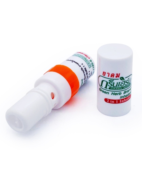Green herb brand карандаш-ингалятор для носа inhaler, 10 мл. Green herb ингалятор карандаш 2 в 1. миниатюрный ингалятор green herb 2 ml. Green herb ингалятор карандаш 2 в 1. Compound herb inhaler formula 2 из тайланда зеленая баночка.