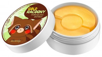 Secret Key Gold Racoony Hydro Gel Eye & Spot Patch Патчи, 60 + 30 шт