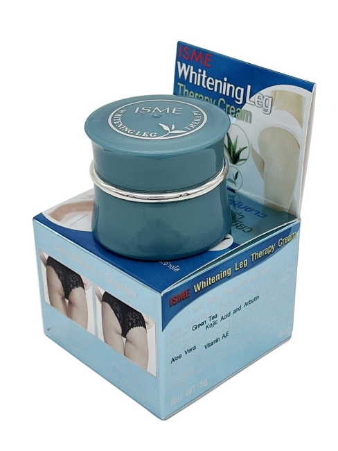 Isme Крем отбеливающий для интимных зон с алоэ вера и зеленым чаем Whitening Leg Therapy Cream, 5 г Isme Крем отбеливающий для интимных зон с алоэ вера и зеленым чаем Whitening Leg Therapy Cream, 5 г