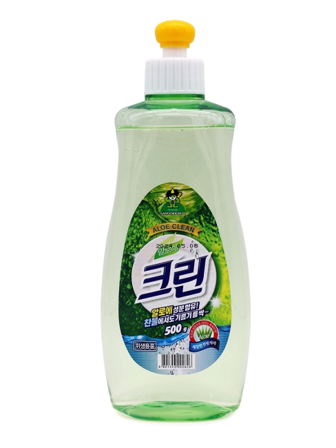 Sandokkaebi Гель для мытья посуды овощей и фруктов с Алоэ Aloe Clean, 500 г Sandokkaebi Гель для мытья посуды овощей и фруктов с Алоэ Aloe Clean, 500 г
