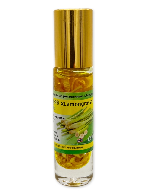 Banna Бальзам жидкий с лемонграссом Oil Balm With Lemongrass, 10 г Banna Бальзам жидкий с лемонграссом Oil Balm With Lemongrass, 10 г