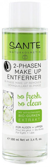 Sante Средство двухфазное для снятия макияжа, 100 мл