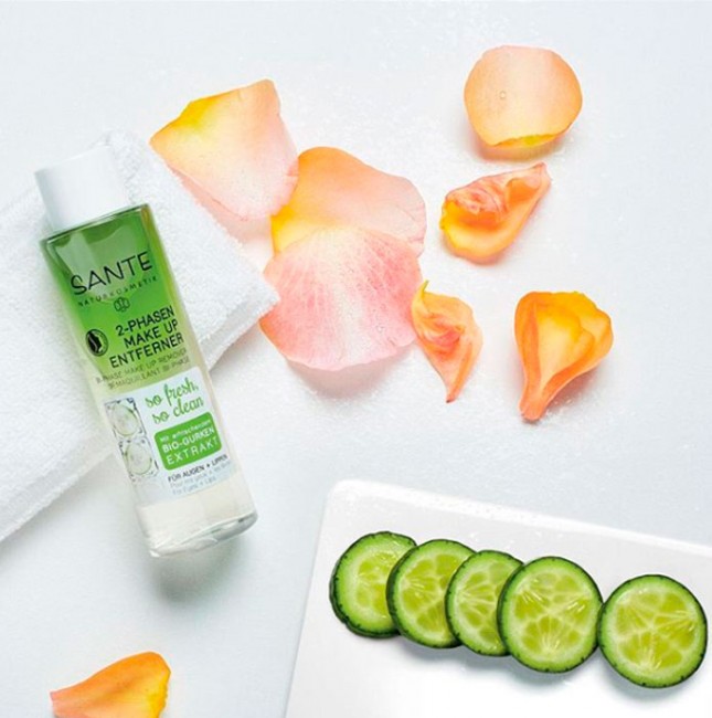 Sante Средство двухфазное для снятия макияжа, 100 мл