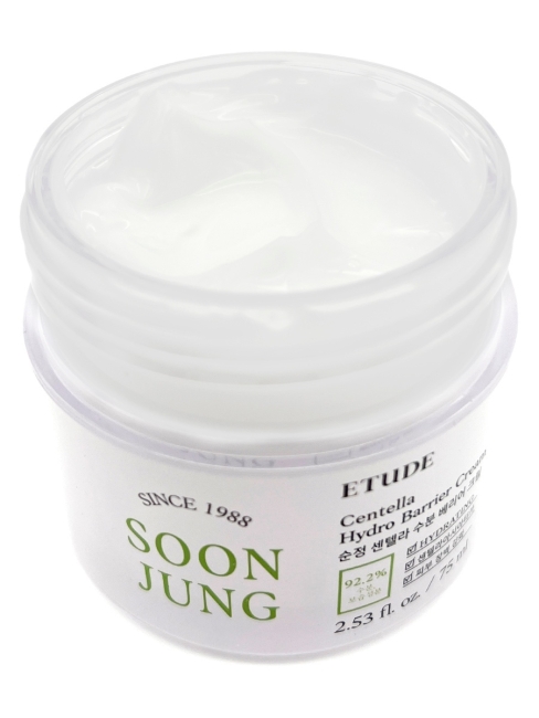 Etude Защитный крем для лица с центеллой Soon Jung Centella Hydro Barrier Cream, 75 мл