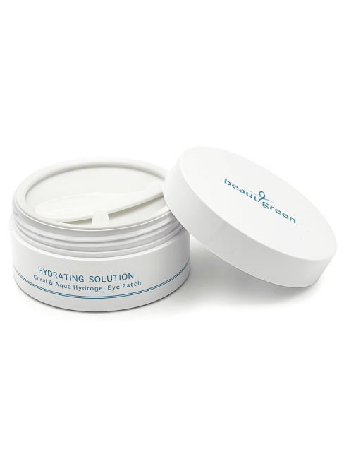 BeauuGreen Гидрогелевые патчи c экстрактом кораллов для кожи вокруг глаз Coral & Aqua Hydrogel Eye Patch, 60 шт