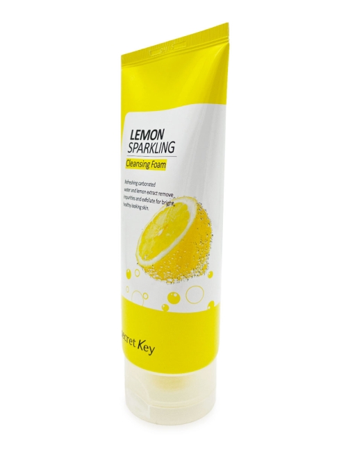 Secret Key Пенка для умывания на газированной воде с экстрактом лимона Lemon Sparkling Cleansing Foam, 200 г