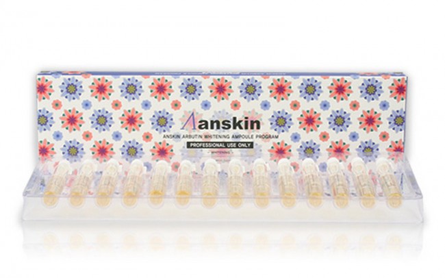 Anskin Сыворотка осветляющая Arbutin Whitening Ampoule, 14 шт*2 мл