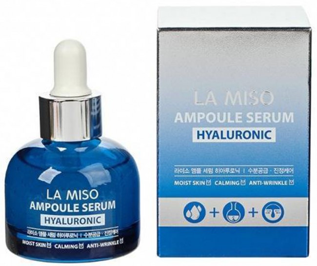 LA MISO Ampoule Serum Hyaluronic Сыворотка ампульная с гиалуроновой кислотой, 35 мл LA MISO Ampoule Serum Hyaluronic Сыворотка ампульная с гиалуроновой кислотой, 35 мл