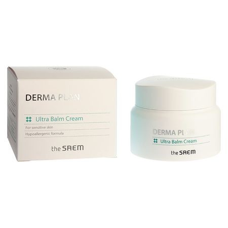 The Saem Крем-бальзам для чувствительной кожи DERMA PLAN Ultra Balm Cream, 60 мл