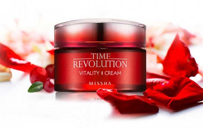 MISSHA Time Revolution Vitality Cream Интенсивный антивозрастной крем, 50 мл MISSHA Time Revolution Vitality Cream Интенсивный антивозрастной крем, 50 мл