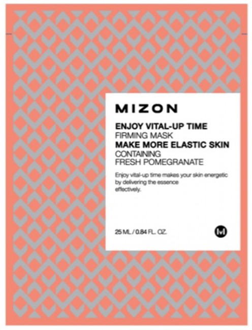 MIZON Enjoy Vital-Up Time Firming Mask Укрепляющая тканевая маска для лица, 25 мл
