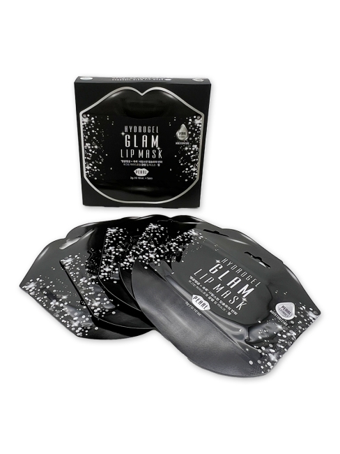 Beauugreen Гидрогелевые патчи для губ с жемчугом Hydrogel Glam Lip Mask Pearl, 5 шт*3 г