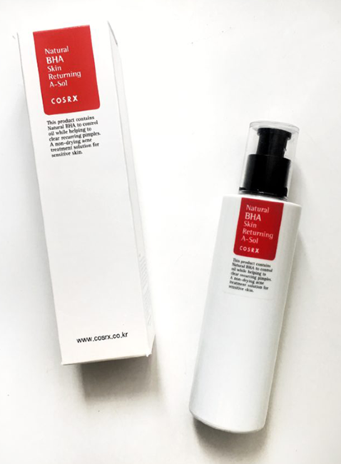 COSRX Natural BHA Skin Returning A-sol Лечебный тоник, 100 мл COSRX Natural BHA Skin Returning A-sol Лечебный тоник, 100 мл