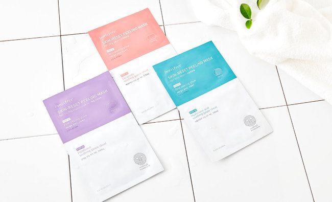 Innisfree Skin-Reset Peeling Mask For Combination Skin Пилинг-маска для комбинированной кожи, 6+25 мл