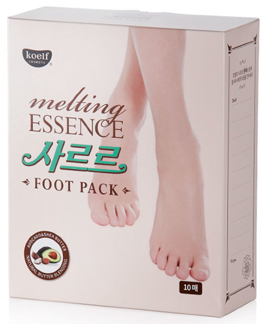 Koelf Melting Essence Foot Pack Маска-носочки для ног, 10 шт