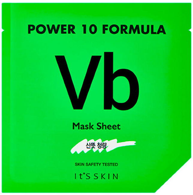 It’s Skin Power 10 Formula VB Mask Sheet Балансирующая листовая маска для лица с витамином В6, 25 г