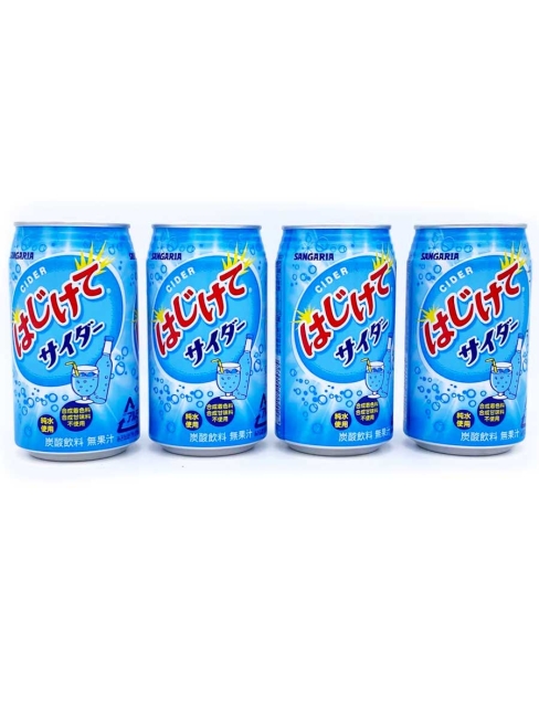 SANGARIA Напиток б/а газированный "CIDER" со вкусом сидра, 4*350 мл