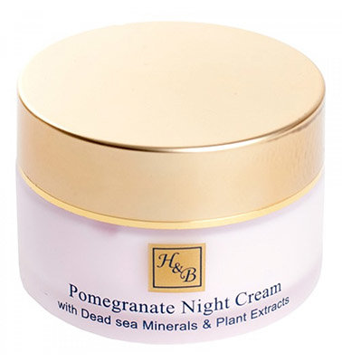 Health and Beauty Крем для лица ночной укрепляющий на основе Граната, 50 мл